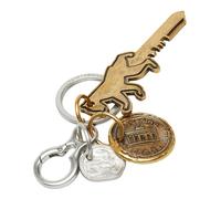 LIEBESKIND BERLIN Bear Keyring American Silver