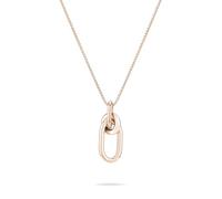 LIEBESKIND BERLIN Bijoux Organic Knot - Chaîne, bracelet et créoles en acier inoxydable dans différentes couleurs - Intemporel, moderne et adapté à un usage quotidien, 45 cm, Acier inoxydable, Pas de
