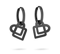 Liebeskind Berlin boucle d'oreille LJ-1408-E-21 IP noir Amazon Exclusive