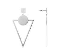 Liebeskind Berlin Boucles d'oreilles 'Dreieck' argent, Taille One Size