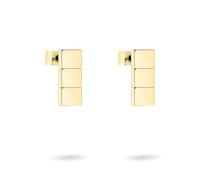 Liebeskind Berlin Boucles d'oreilles Femme LJ-1740-E-18 en acier inoxydable IP or