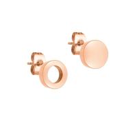 Liebeskind Berlin Boucles d'oreilles 'Kreis' or rose, Taille One Size