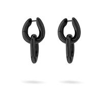 Liebeskind Berlin Boucles d'oreilles noir, Taille One Size