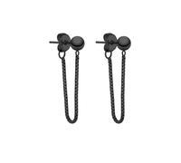 Liebeskind Berlin Boucles d'oreilles noir, Taille One Size
