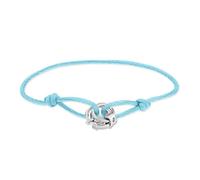 Liebeskind Berlin Bracelet en Tissu Femme LJ-1797-B-21 avec pendentifs en acier inoxydable argent