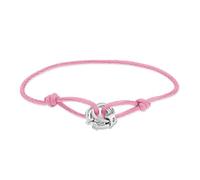 Liebeskind Berlin Bracelet en Tissu Femme LJ-1798-B-21 avec pendentifs en acier inoxydable argent