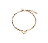 Liebeskind Berlin Love-Lock Bijou pour femme, 21 cm, Acier inoxydable, Pas de gemme