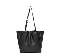 Liebeskind Shopper M Lou 2 3D Leather, Sac de Courses Femmes, Noir