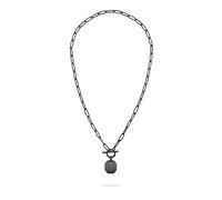 Liebeskind Collier Berlin de 45 cm en acier inoxydable avec fermoir en T, 45 cm, Acier inoxydable, Pas de gemme