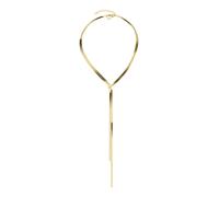 LIEBESKIND BERLIN Collier Sleekchain pour femme - Chaîne en acier inoxydable en différentes couleurs et longueurs, taille réglable - Bijou intemporel, moderne et polyvalent, Acier inoxydable