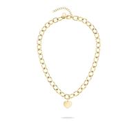 LIEBESKIND BERLIN Bijoux pour femme - Chaîne en acier inoxydable - Bracelet et boucles d'oreilles avec pendentif en forme de cœur - Disponible en différentes couleurs et finitions - Idée cadeau