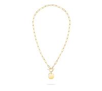 Liebeskind Collier Berlin de 45 cm en acier inoxydable avec fermoir en T, 45 cm, Acier inoxydable, Pas de gemme