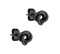 Liebeskind Berlin clous d'oreilles LJ-1557-E-75 IP noir