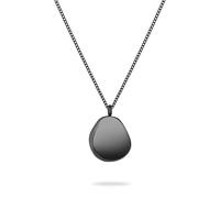 Liebeskind Berlin Collier 50 cm en acier inoxydable avec pendentif organique, 50 cm, Acier inoxydable, Pas de gemme