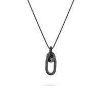 Liebeskind Berlin Collier Femme LJ-1787-N-45 en acier inoxydable IP noir