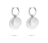 Liebeskind Berlin créole LJ-1664-E-14 en acier inoxydable en argent