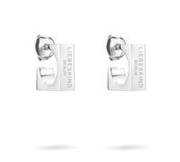 Liebeskind Berlin Créoles 1,2 cm en acier inoxydable, 1,2 cm, Acier inoxydable, Pas de gemme