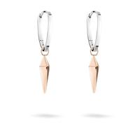 Liebeskind Berlin Créoles 3,6 avec pendentif pendulum en acier inoxydable, 3,6 cm, Acier inoxydable, Pas de gemme