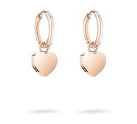 Liebeskind Berlin Créoles Femme LJ-1784-E-11 en acier inoxydable IP or rose