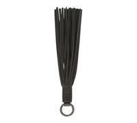 LIEBESKIND BERLIN Cuir accessoires pour sacs Tassel Keyring Deep Soil marron foncé