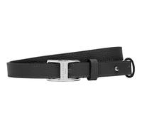 LIEBESKIND BERLIN Cuir ceinture Lora Small Pebble Belt 1,9 CM W95 Black noir
