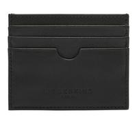 LIEBESKIND Berlin Cuir étui pour Carte de crédit Soft Nappa Card Holder Black Noir