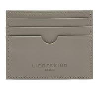 LIEBESKIND Berlin Cuir étui pour Carte de crédit Soft Nappa Card Holder Neutral Gray Taupe