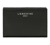 LIEBESKIND Berlin Cuir étui pour Carte de crédit Soft Nappa Lilith Wallet Black Noir