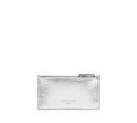 LIEBESKIND Berlin Cuir Porte-Cartes Cardholder Metallic Silver argenté