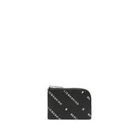 LIEBESKIND Berlin Cuir Porte-Cartes Monogram Lena Wallet Black Noir