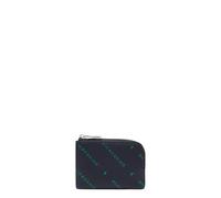 LIEBESKIND Berlin Cuir Porte-Cartes Monogram Lena Wallet Dress Blues Bleu Marine