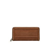 LIEBESKIND Berlin Cuir Porte-Monnaie Gigi Zip Around Wallet Brown Brun