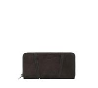 LIEBESKIND Berlin Cuir Porte-Monnaie Gigi Zip Around Wallet Deep Soil Marron foncé