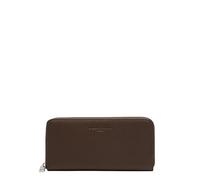 LIEBESKIND Berlin Cuir Porte-Monnaie Gigi Zip Around Wallet Roasted Coconut Marron foncé