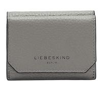 LIEBESKIND Berlin Cuir Porte-Monnaie Lora Heavy Pepple Lillian Wallet Thunder Gris
