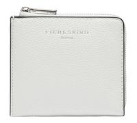 LIEBESKIND Berlin Cuir Porte-Monnaie Paris 4 Small Pebble Nino Wallet Arctic Blanc