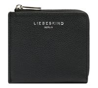 LIEBESKIND BERLIN Cuir porte-monnaie Paris 4 Small Pebble Nino Wallet Black noir