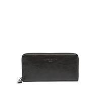 LIEBESKIND Berlin Cuir Porte-Monnaie Sally Audrey Zip Around Wallet Deep Soil Marron foncé