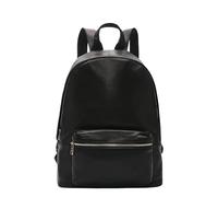 Liebeskind Berlin Cuir sac à dos de loisirs Capra Aegagrus Hircus Backpack Grey/Black noir
