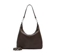 LIEBESKIND BERLIN Cuir sac à épaule bandoulière Hobo Roasted Coconut marron foncé