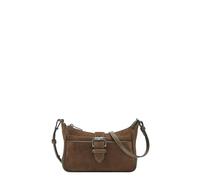 LIEBESKIND BERLIN Cuir sac à épaule bandoulière Ren Crossbody Bag Safari brun