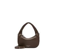 LIEBESKIND BERLIN Cuir sac à épaule bandoulière sac à main Farrah Crossbody Bag Roasted Coconut marron foncé