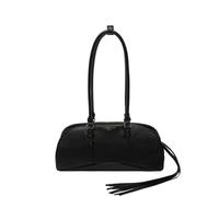 LIEBESKIND BERLIN Cuir sac à épaule Capri Satchel Black noir