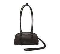 LIEBESKIND BERLIN Cuir sac à épaule Capri Satchel Deep Soil marron foncé