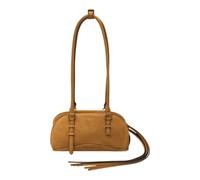 LIEBESKIND BERLIN Cuir sac à épaule Capri Satchel Honey Suede moutarde
