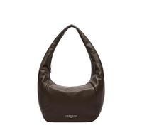 LIEBESKIND BERLIN Cuir sac à épaule Farrah Hobo Roasted Coconut marron foncé