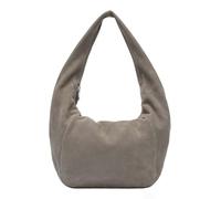LIEBESKIND BERLIN Cuir sac à épaule Farrah Hydro Suede Hobo Bag Neutral Gray marron clair