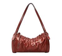 LIEBESKIND BERLIN Cuir sac à épaule Faye Shiny Satchel Red Rock rouge