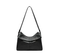 LIEBESKIND BERLIN Cuir sac à épaule Fiona Hobo Bag Black noir