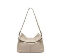 LIEBESKIND BERLIN Cuir sac à épaule Fiona Hobo Bag Stone beige